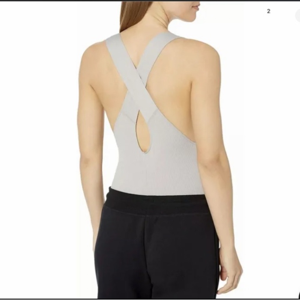 NWOT-  Urban Outfitters- Spalding Deep-V Bodysuit- sold out at UO